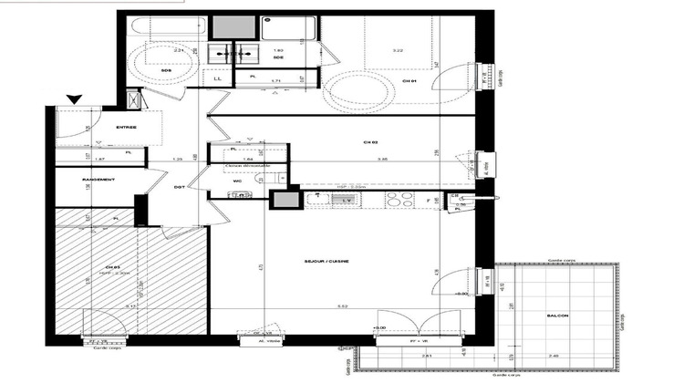 Ma-Cabane - Vente Appartement CHANTEPIE, 88 m²