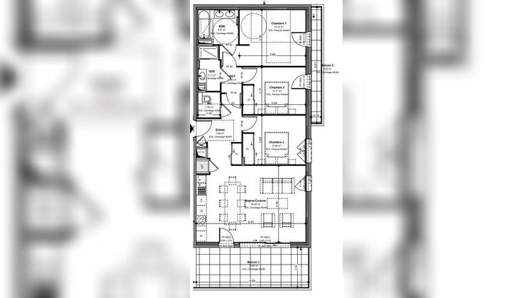 Ma-Cabane - Vente Appartement CHARBONNIERES-LES-BAINS, 83 m²
