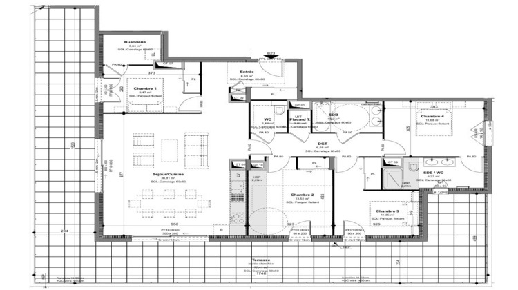 Ma-Cabane - Vente Appartement CHARBONNIERES-LES-BAINS, 116 m²