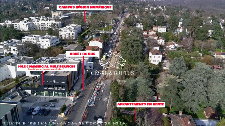 Ma-Cabane - Vente Appartement CHARBONNIERES LES BAINS, 34 m²