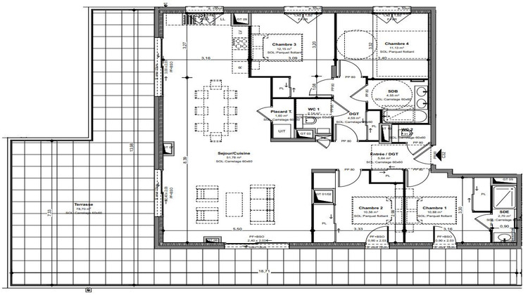Ma-Cabane - Vente Appartement CHARBONNIERES-LES-BAINS, 119 m²