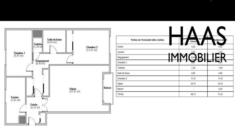 Ma-Cabane - Vente Appartement Charenton-le-Pont, 70 m²