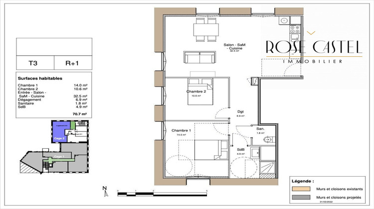 Ma-Cabane - Vente Appartement Chartres, 70 m²