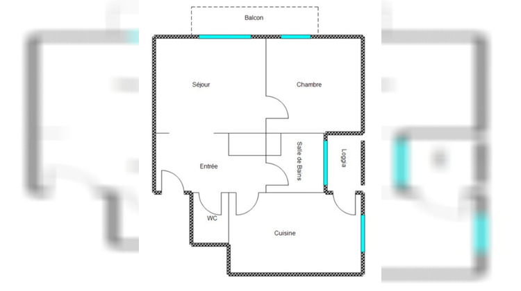 Ma-Cabane - Vente Appartement CHARTRES, 47 m²