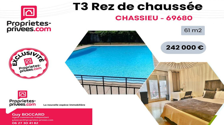 Ma-Cabane - Vente Appartement CHASSIEU, 61 m²