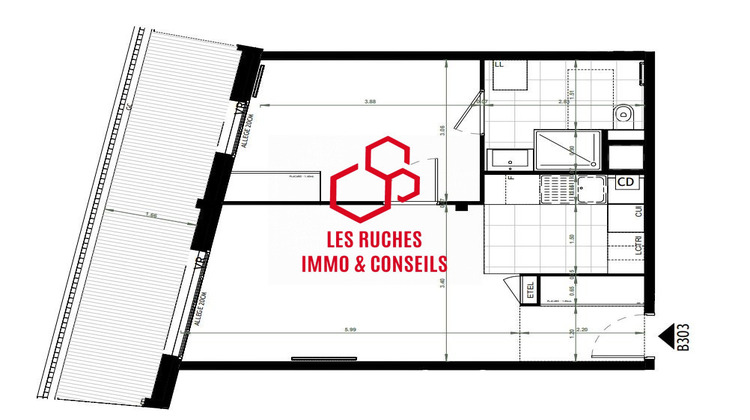 Ma-Cabane - Vente Appartement Château-Thierry, 47 m²