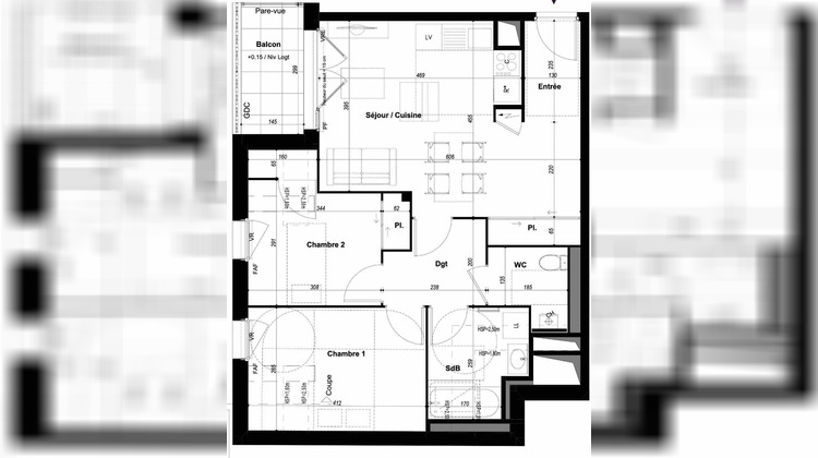 Ma-Cabane - Vente Appartement Châteaubourg, 57 m²