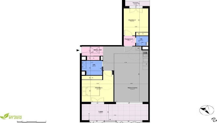 Ma-Cabane - Vente Appartement Châteauneuf-Grasse, 72 m²