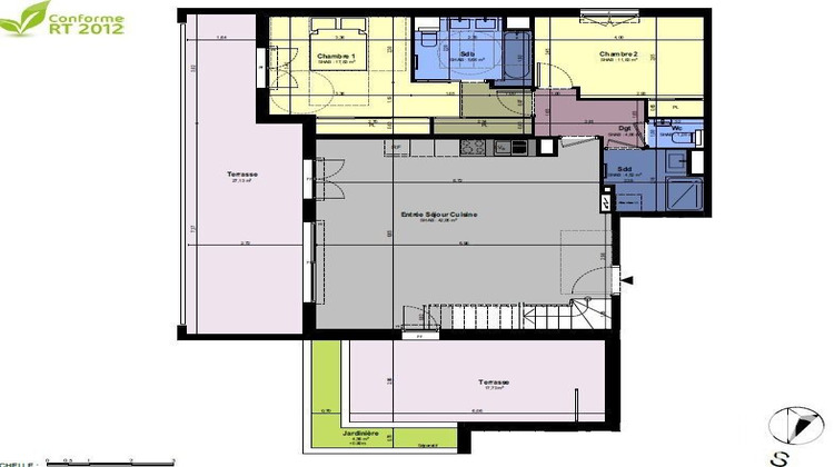Ma-Cabane - Vente Appartement Châteauneuf-Grasse, 117 m²