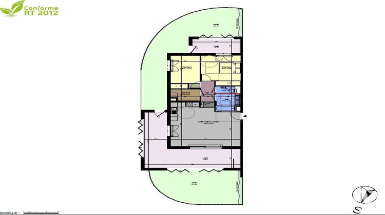 Ma-Cabane - Vente Appartement Châteauneuf-Grasse, 68 m²