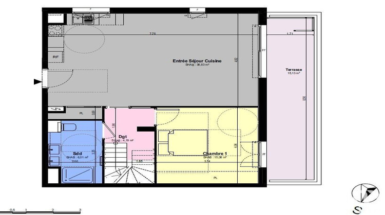 Ma-Cabane - Vente Appartement Châteauneuf-Grasse, 125 m²