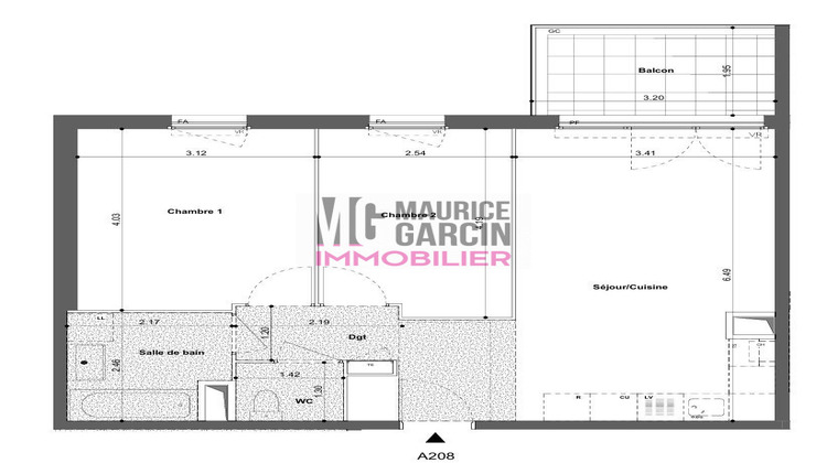 Ma-Cabane - Vente Appartement Châteaurenard, 57 m²