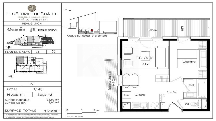 Ma-Cabane - Vente Appartement Châtel, 32 m²