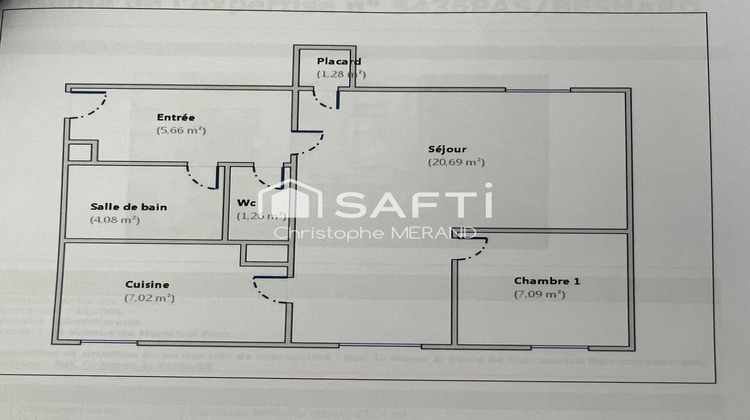 Ma-Cabane - Vente Appartement Chatellerault, 47 m²