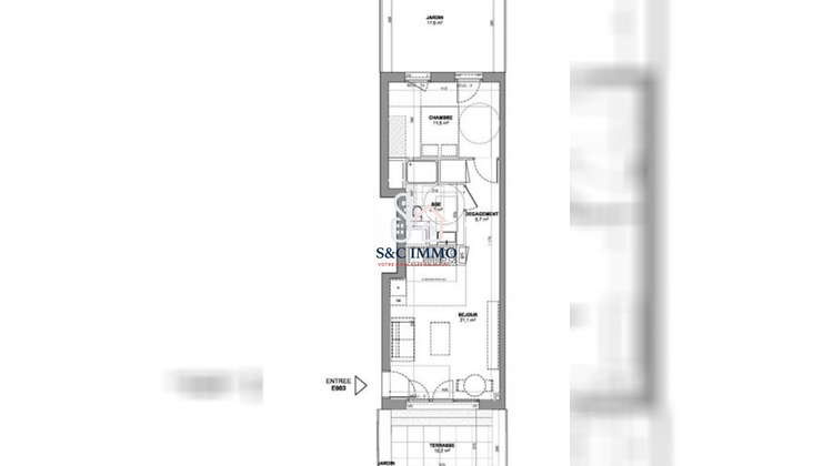 Ma-Cabane - Vente Appartement Châtenay-Malabry (), 43 m²