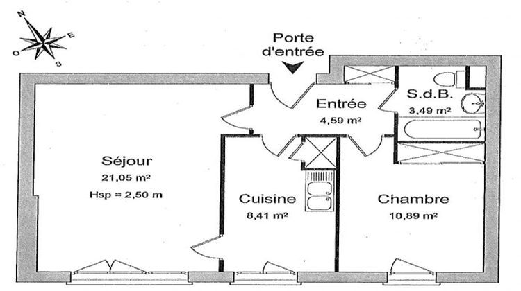 Ma-Cabane - Vente Appartement Châtenay-Malabry, 48 m²