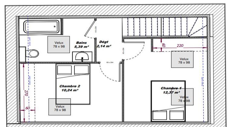 Ma-Cabane - Vente Appartement Chavanoz, 65 m²