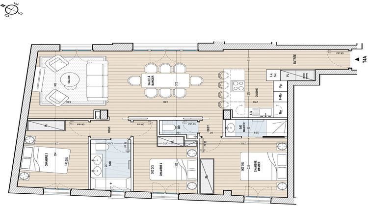 Ma-Cabane - Vente Appartement CHAVILLE, 87 m²