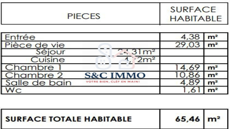 Ma-Cabane - Vente Appartement Chaville, 65 m²