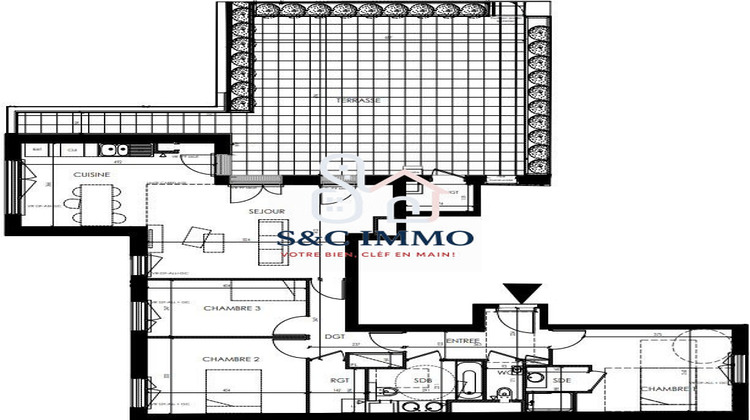 Ma-Cabane - Vente Appartement Chaville, 99 m²