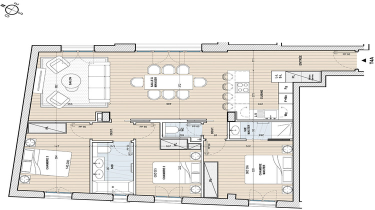Ma-Cabane - Vente Appartement CHAVILLE, 87 m²