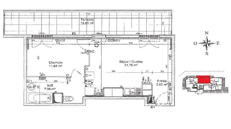 Ma-Cabane - Vente Appartement CHELLES, 43 m²