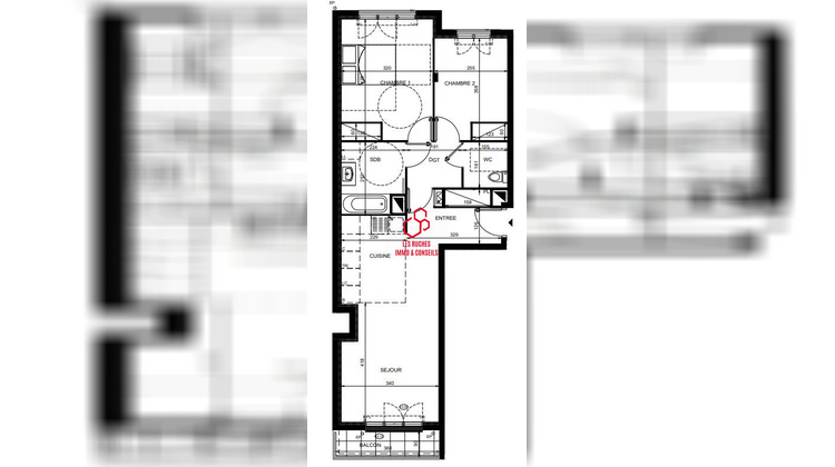 Ma-Cabane - Vente Appartement Chelles, 61 m²