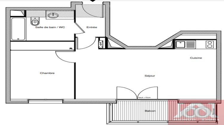 Ma-Cabane - Vente Appartement Chennevières-sur-Marne, 45 m²