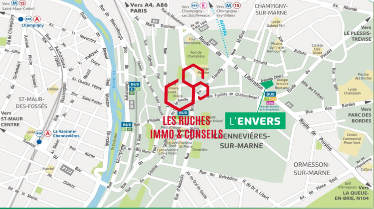 Ma-Cabane - Vente Appartement Chennevières-sur-Marne, 78 m²