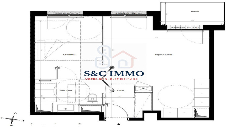 Ma-Cabane - Vente Appartement Chennevières-sur-Marne, 42 m²