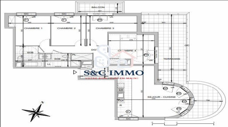 Ma-Cabane - Vente Appartement Chessy, 100 m²