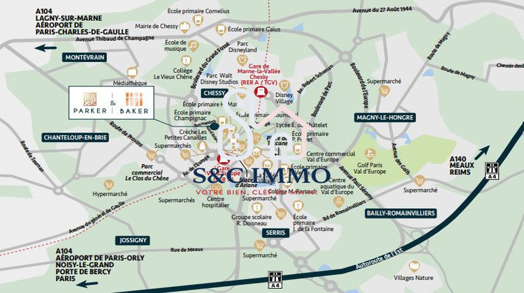 Ma-Cabane - Vente Appartement Chessy, 80 m²