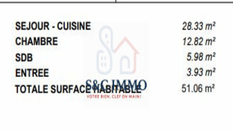 Ma-Cabane - Vente Appartement Chessy, 49 m²