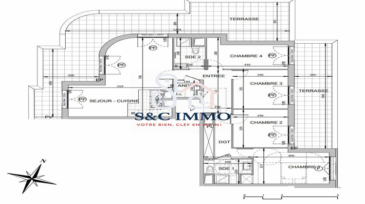 Ma-Cabane - Vente Appartement Chessy, 96 m²