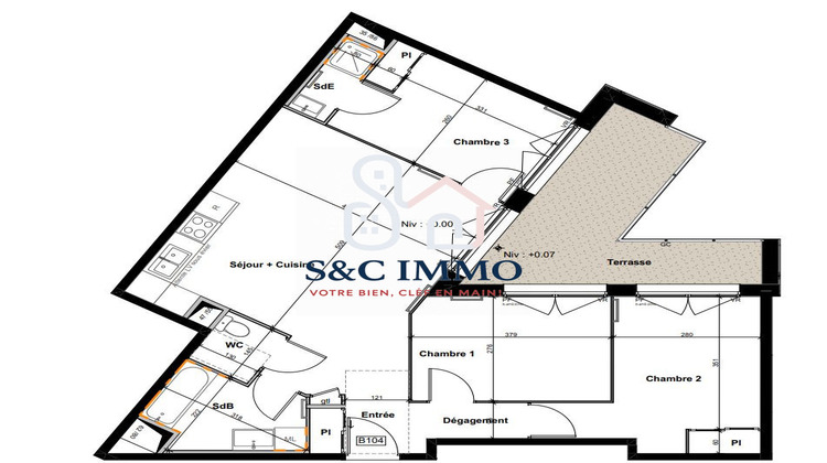 Ma-Cabane - Vente Appartement Chevilly-Larue, 76 m²