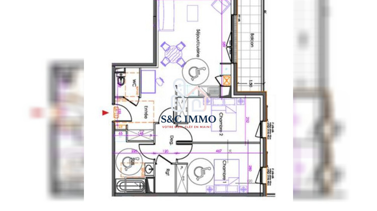 Ma-Cabane - Vente Appartement Chevreuse (), 69 m²