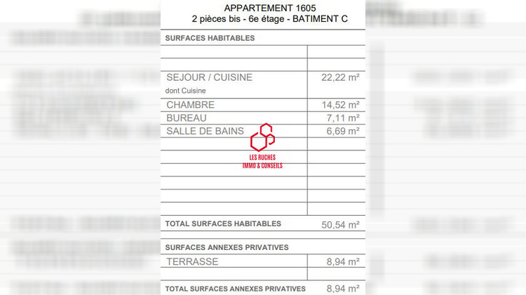 Ma-Cabane - Vente Appartement Chilly-Mazarin, 51 m²