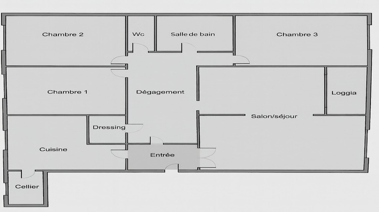 Ma-Cabane - Vente Appartement CHILLY MAZARIN, 88 m²