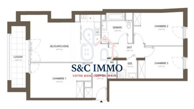 Ma-Cabane - Vente Appartement Clamart (), 82 m²