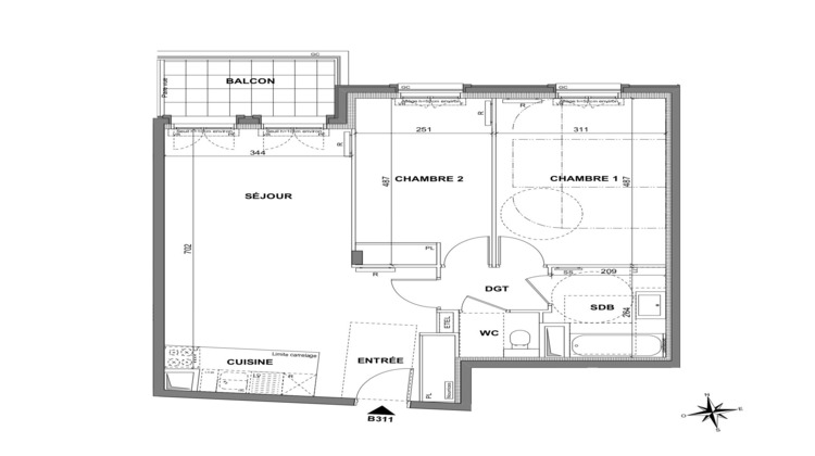 Ma-Cabane - Vente Appartement Clamart, 69 m²