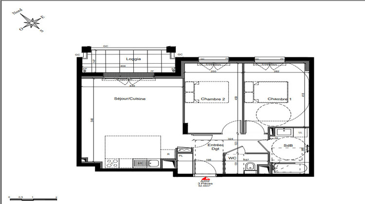 Ma-Cabane - Vente Appartement Clamart, 62 m²