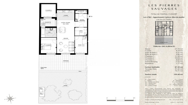Ma-Cabane - Vente Appartement Clamart, 87 m²