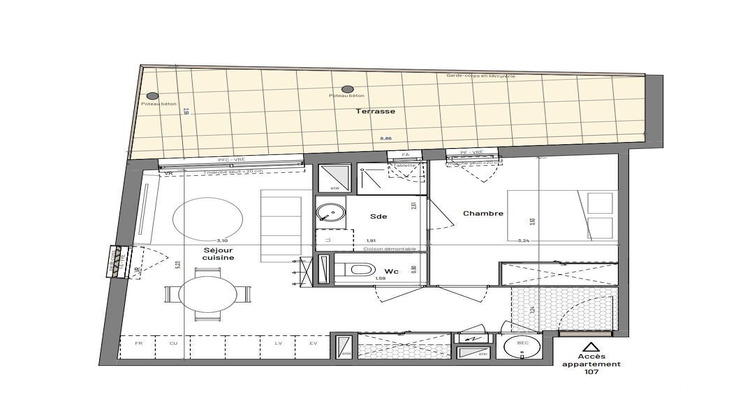 Ma-Cabane - Vente Appartement Clarensac, 41 m²