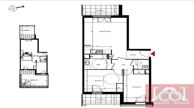 Ma-Cabane - Vente Appartement Claye-Souilly, 60 m²