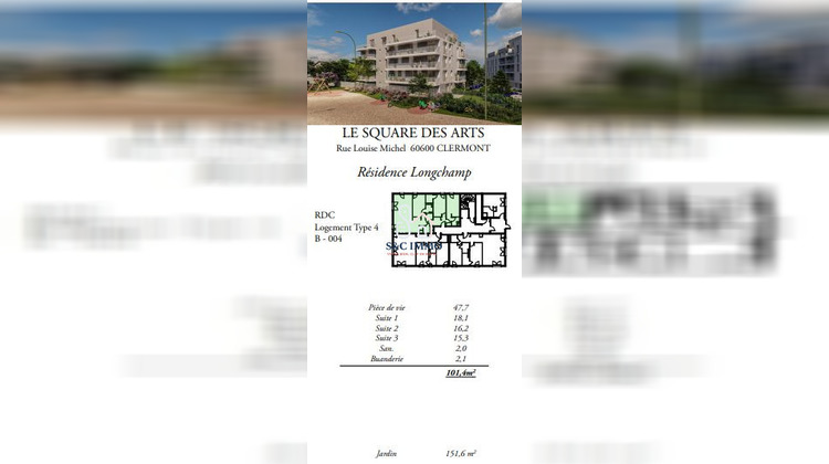 Ma-Cabane - Vente Appartement Clermont, 101 m²