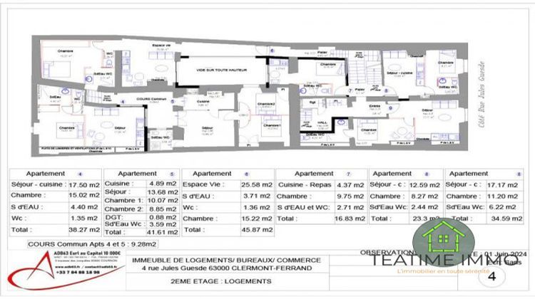 Ma-Cabane - Vente Appartement Clermont-Ferrand, 35 m²