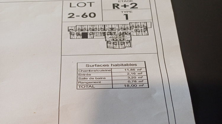 Ma-Cabane - Vente Appartement Clermont-Ferrand, 18 m²
