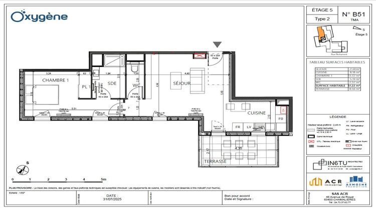 Ma-Cabane - Vente Appartement Clermont-Ferrand, 51 m²