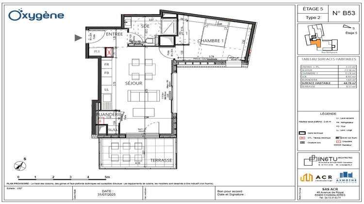 Ma-Cabane - Vente Appartement Clermont-Ferrand, 44 m²