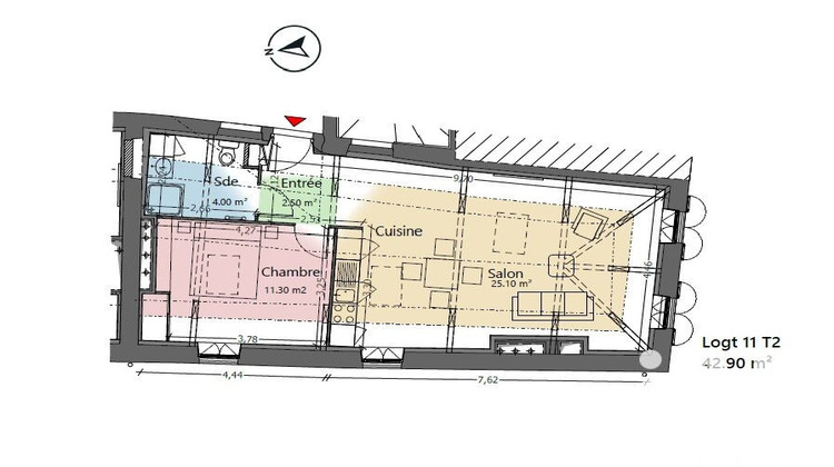 Ma-Cabane - Vente Appartement Clermont-Ferrand, 42 m²